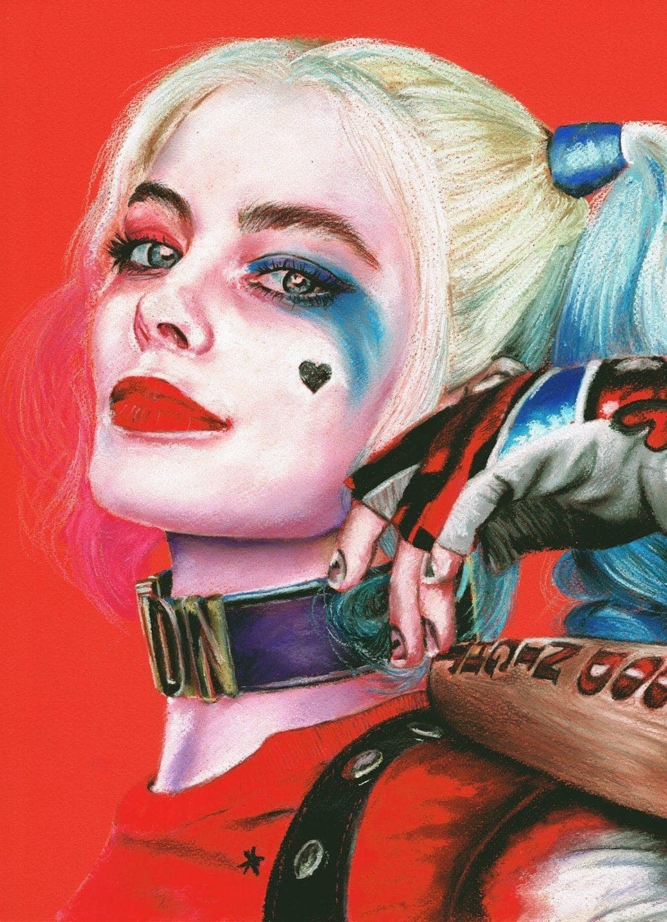 Harley store quinn painting.