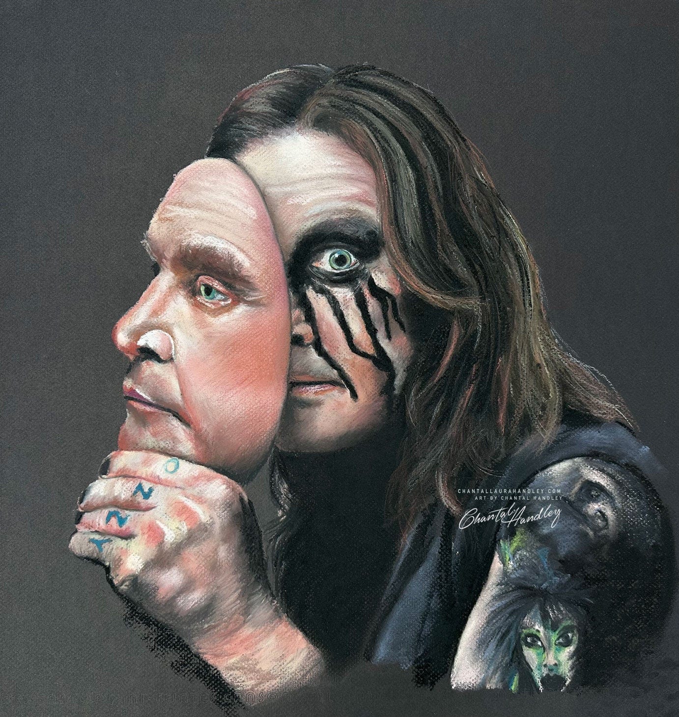 Ozzy selling Original Drawing